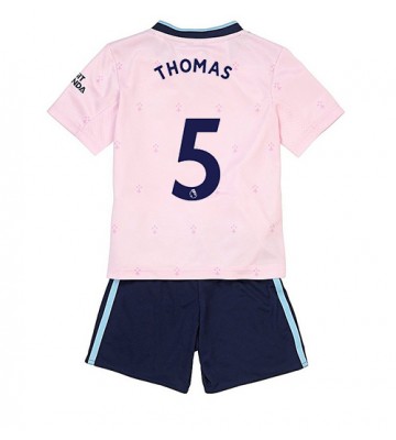 Arsenal Thomas Partey #5 Tredjedraktsett Barn 2022-23 Kortermet (+ Korte bukser)